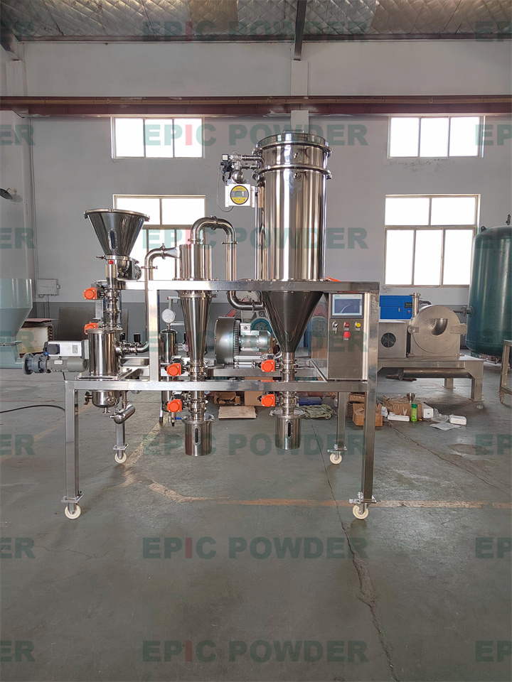 小產(chǎn)量圓盤式氣流粉碎機